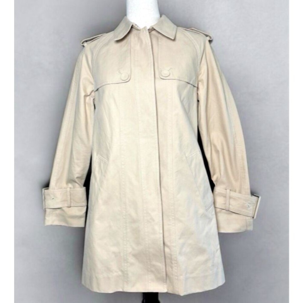 Joie NEW w/tags womens rain jacket NEW Small 100% cotton quiet luxury Y2K